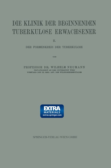 bokomslag Die Klinik der Beginnenden Tuberkulose Erwachsener