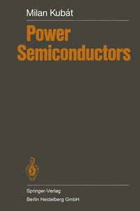 bokomslag Power Semiconductors