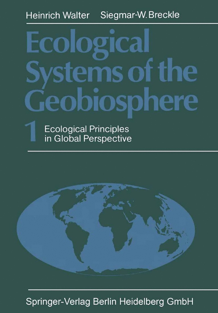 Ecological Systems of the Geobiosphere 1