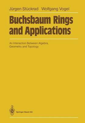 Jürgen Stückrad, Wolfgang Vogel, Jurgen Stuckrad - Buchsbaum Rings and Applications, Häftad