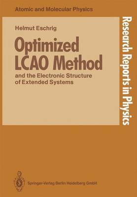 Optimized LCAO Method and the Electronic Structure of Extended Systems 1