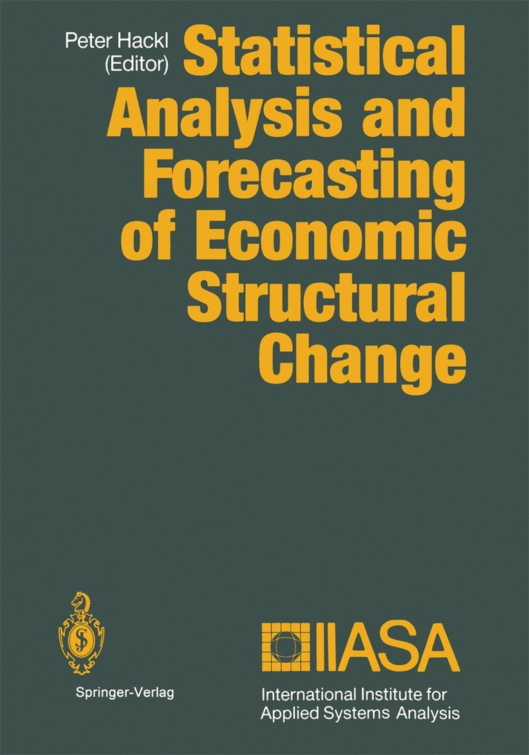 Statistical Analysis and Forecasting of Economic Structural Change 1