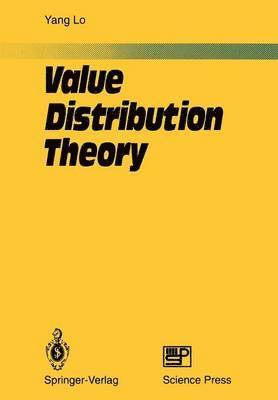 Value Distribution Theory 1