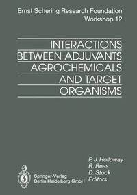 bokomslag Interactions Between Adjuvants, Agrochemicals and Target Organisms