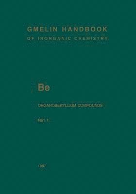 Be Organoberyllium Compounds 1