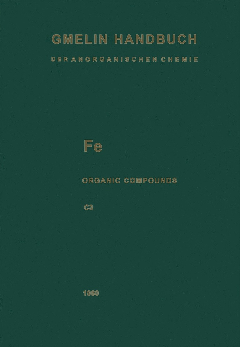 Ulrich Krüerke, Ulrich Kruerke - Fe Organoiron Compounds, Häftad