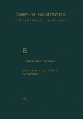 bokomslag B Boron Compounds