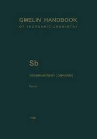 bokomslag Sb Organoantimony Compounds Part 4