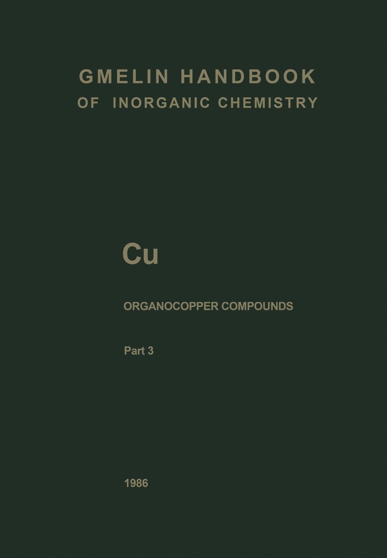 Jürgen Faust, Johannes Füssel, Jurgen Faust, Johannes Fussel - Cu Organocopper Compounds, Häftad
