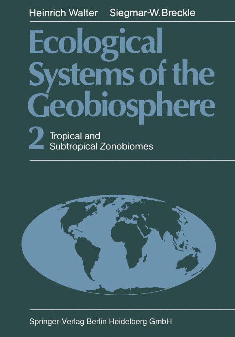 Heinrich Walter, Siegmar W. Breckle - Ecological Systems of the Geobiosphere, Häftad