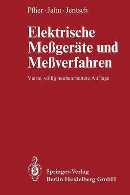 bokomslag Elektrische Megerte und Meverfahren