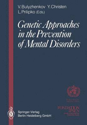 bokomslag Genetic Approaches in the Prevention of Mental Disorders