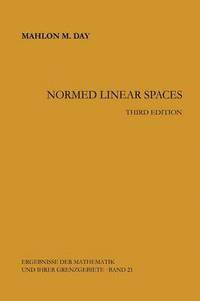 bokomslag Normed Linear Spaces