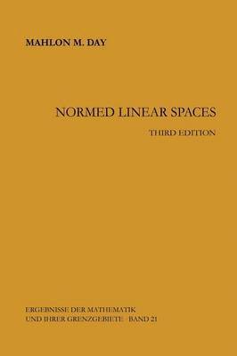 bokomslag Normed Linear Spaces