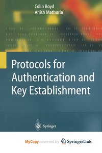 bokomslag Protocols For Authentication And Key Establishment