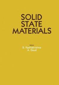 bokomslag Solid State Materials