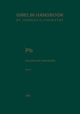 bokomslag Pb Organolead Compounds