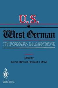 bokomslag U.S. and West German Housing Markets