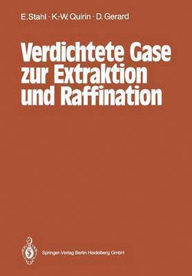 bokomslag Verdichtete Gase zur Extraktion und Raffination