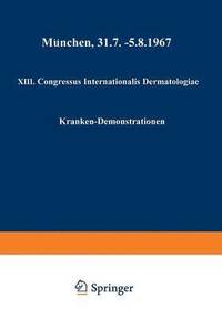 bokomslag XIII. Congressus Internationalis Dermatologiae