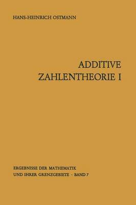 Additive Zahlentheorie 1