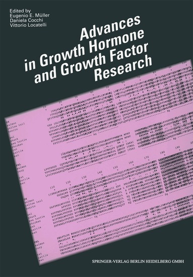Eugenio E. Müller, Daniela Cocchi, Vittorio Locatelli - Advances in Growth Hormone and Growth Factor Research, Häftad