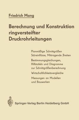 bokomslag Berechnung und Konstruktion ringversteifter Druckrohrleitungen