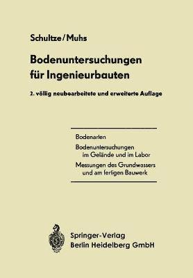 bokomslag Bodenuntersuchungen fr Ingenieurbauten