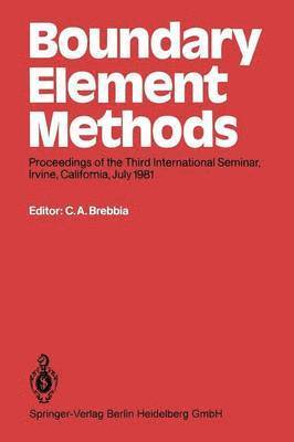 bokomslag Boundary Element Methods