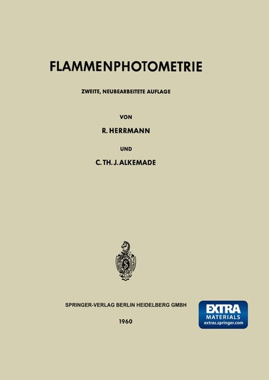 bokomslag Flammenphotometrie