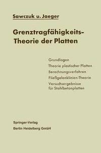 bokomslag Grenztragfahigkeits-Theorie der Platten