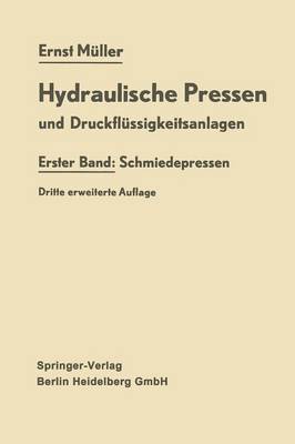 bokomslag Hydraulische Pressen und Druckflssigkeitsanlagen