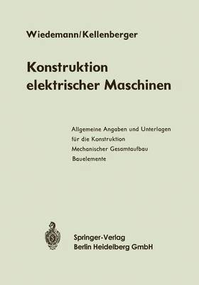 bokomslag Konstruktion elektrischer Maschinen