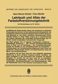 bokomslag Lehrbuch und Atlas der Farbstoffverdnnungstechnik