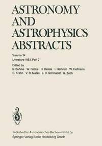 bokomslag Astronomy and Astrophysics Abstracts