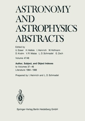 bokomslag Author, Subject, and Object Indexes to Volumes 37-46. Literature 1984-1988