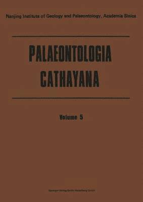 bokomslag Palaeontologia Cathayana