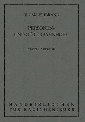 bokomslag Personen- und Gterbahnhfe