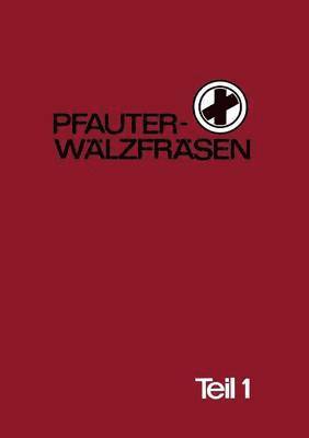 bokomslag Pfauter-Wälzfräsen