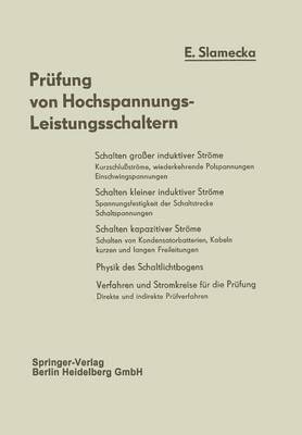 bokomslag Prfung von Hochspannungs-Leistungsschaltern