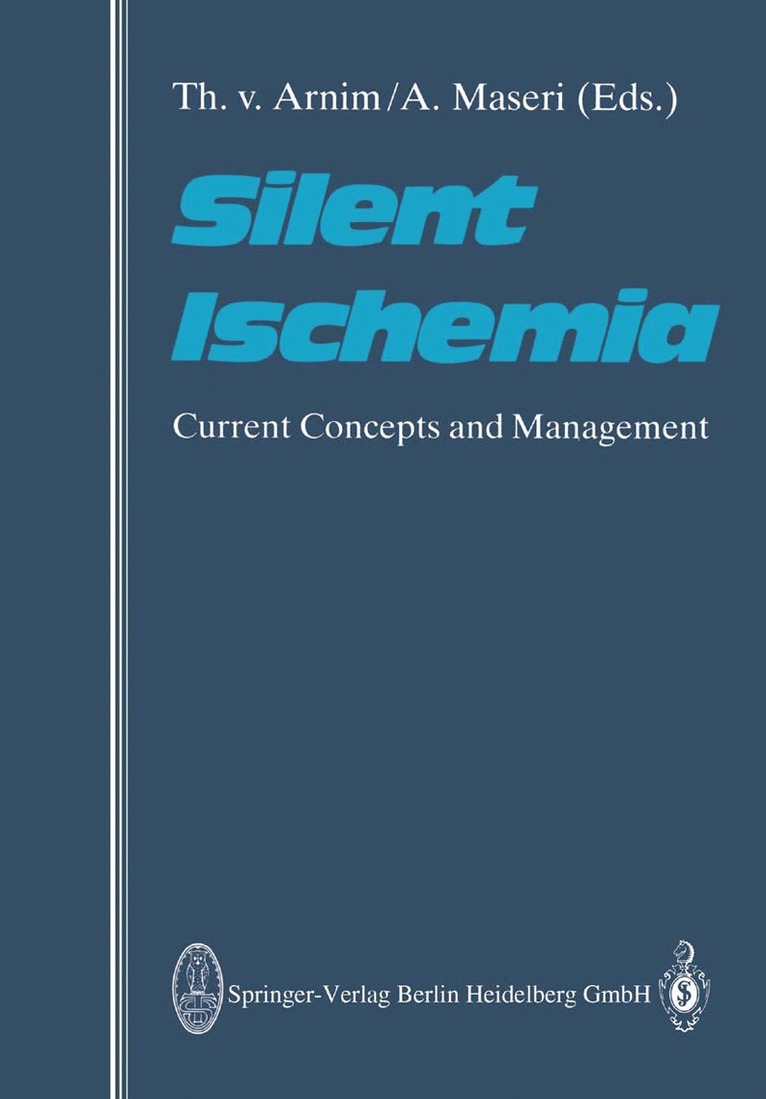 T. v. Arnim, A. Maseri, T. V. Arnim - Silent Ischemia, Häftad