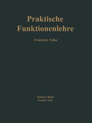 Friedrich Tölke - Praktische Funktionenlehre, Häftad