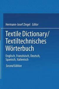 bokomslag Textile Dictionary / Textiltechnisches Wrterbuch