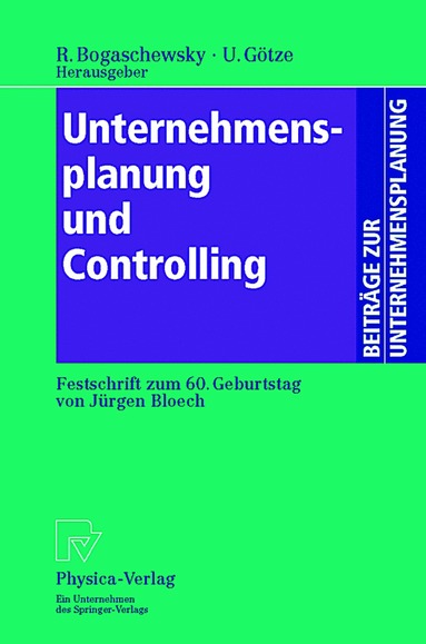 bokomslag Unternehmensplanung und Controlling