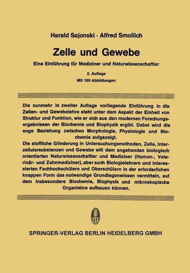 bokomslag Zelle und Gewebe