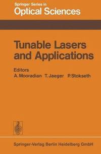 bokomslag Tunable Lasers and Applications