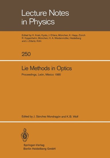 bokomslag Lie Methods in Optics