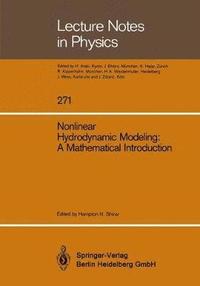 bokomslag Nonlinear Hydrodynamic Modeling: A Mathematical Introduction