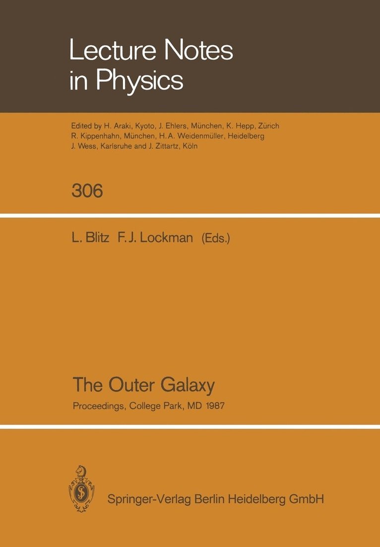 The Outer Galaxy 1