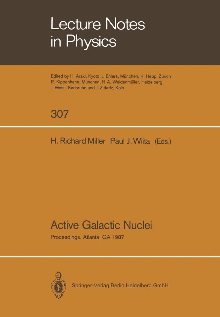 Active Galactic Nuclei 1